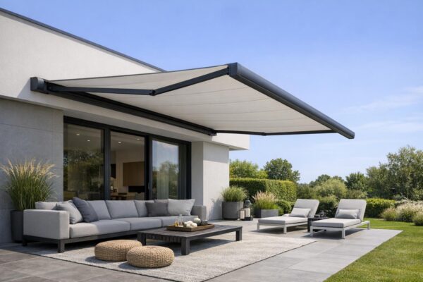 Markizy tarasowe — funkcjonalność i elegancki design